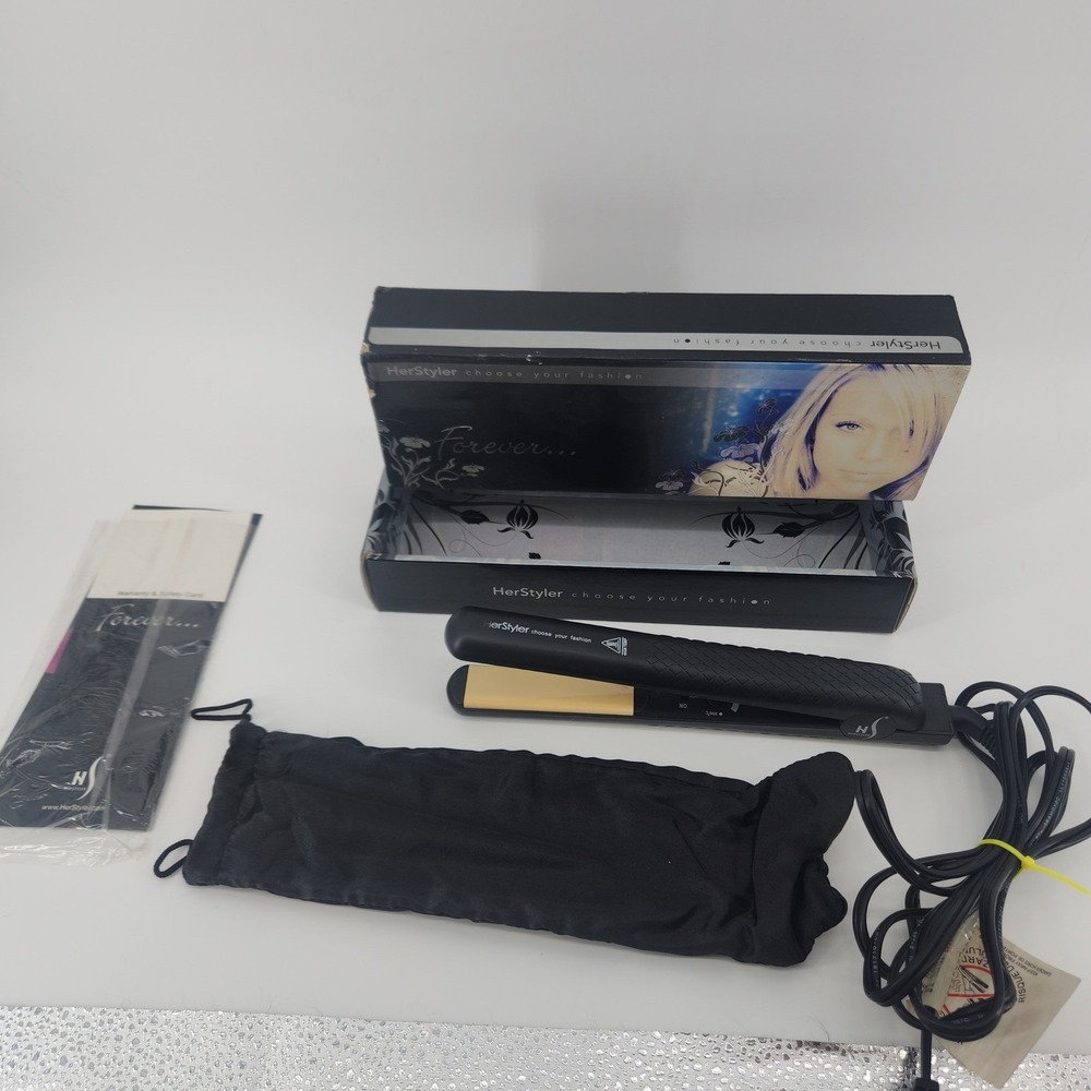 Forever Hair Straightener Flat Iron Adjustable Heat Tested Working